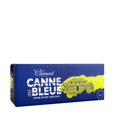 Set de 3 Verres Canne Bleue 2022 Rhum Clément