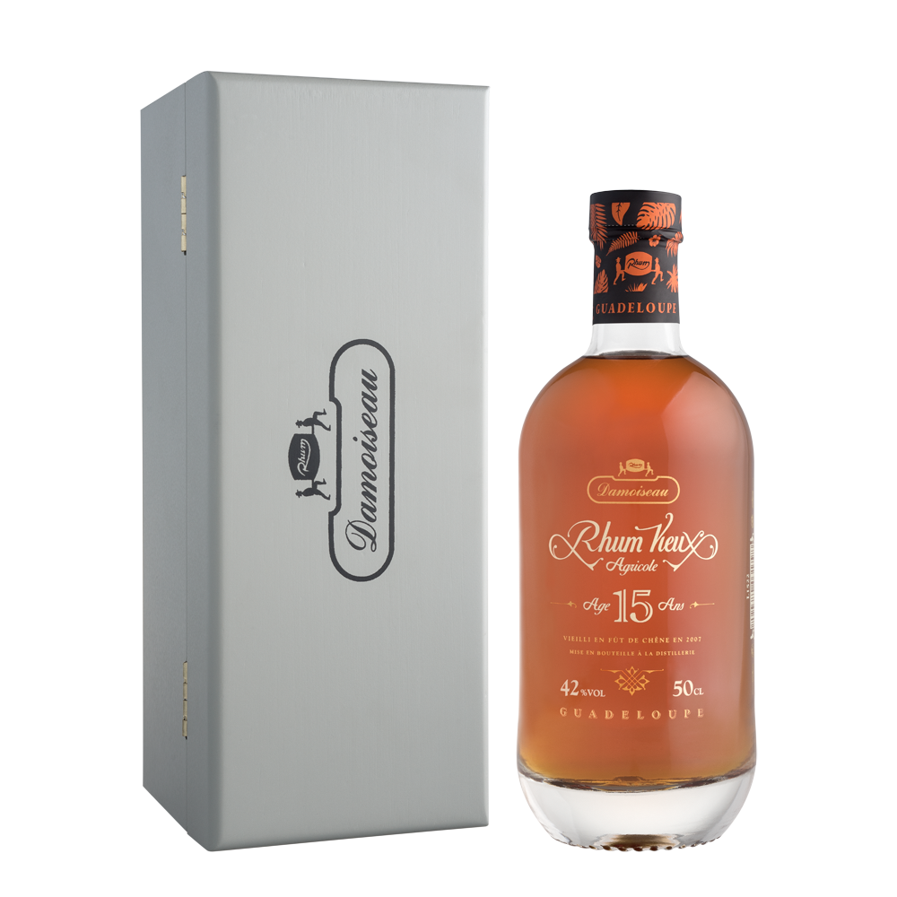 RHUM VIEUX 50CL 42° DAMOISEAU 15 ANS D'AGE Rhums des îles
