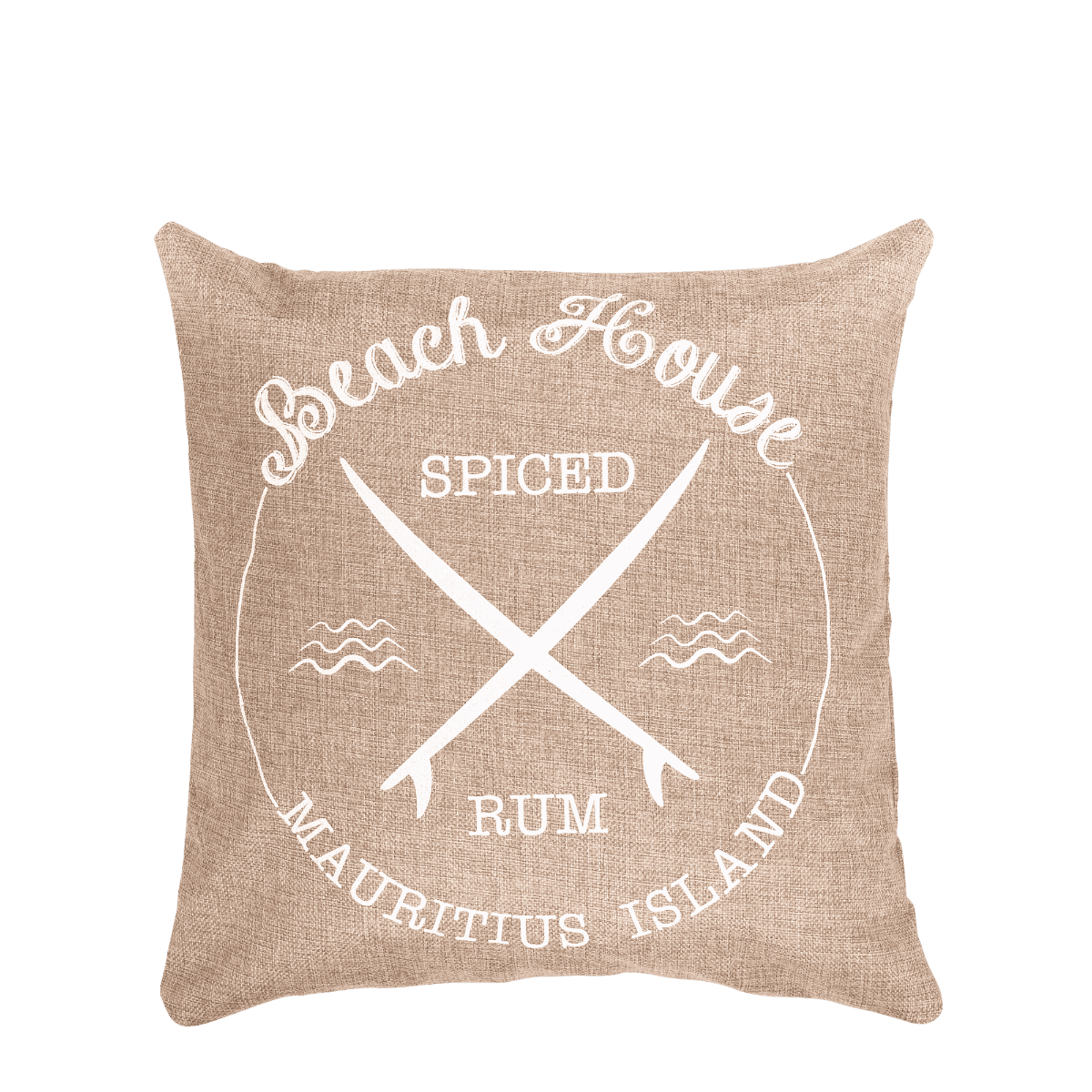 Housse de coussin Beach House Rhums des îles