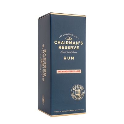 CHAIRMAN'S 40° 70CL RESERVE RUM   THE FORGOTTEN CASKS   AVEC ETUI