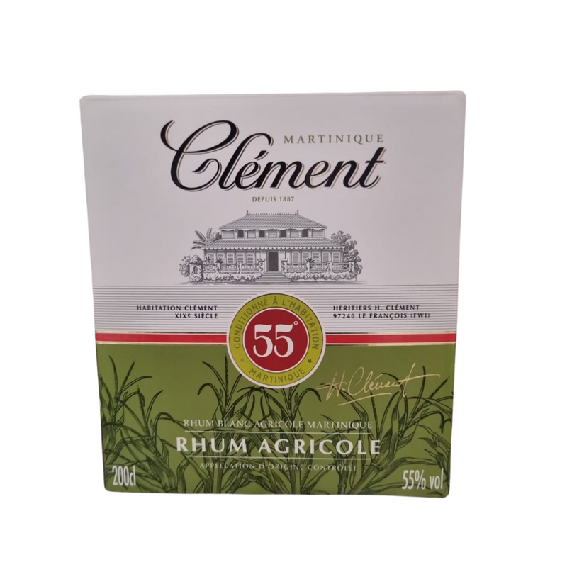 RHUM BLANC 55° 2 L CLEMENT BIB