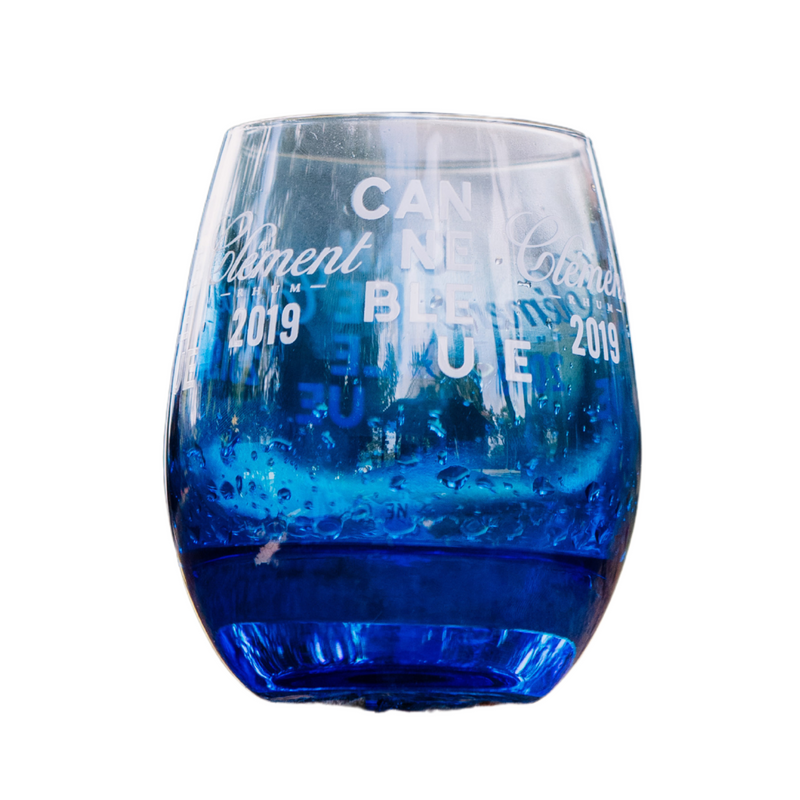 Set de 3 Verres Canne Bleue 2019 Rhum Clément