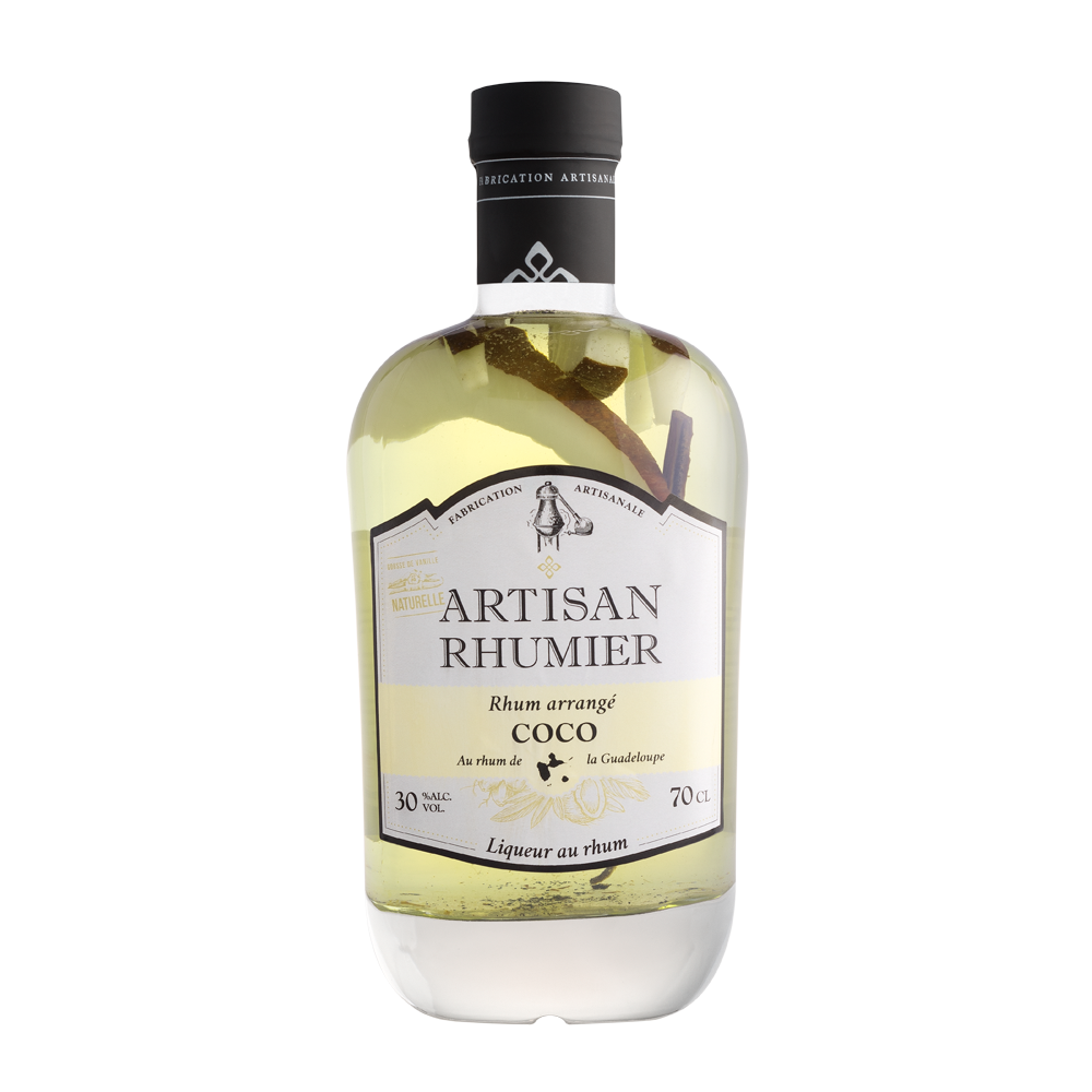 Artisan rhumier arrangé COCO 18° 70cl – Rhums des îles