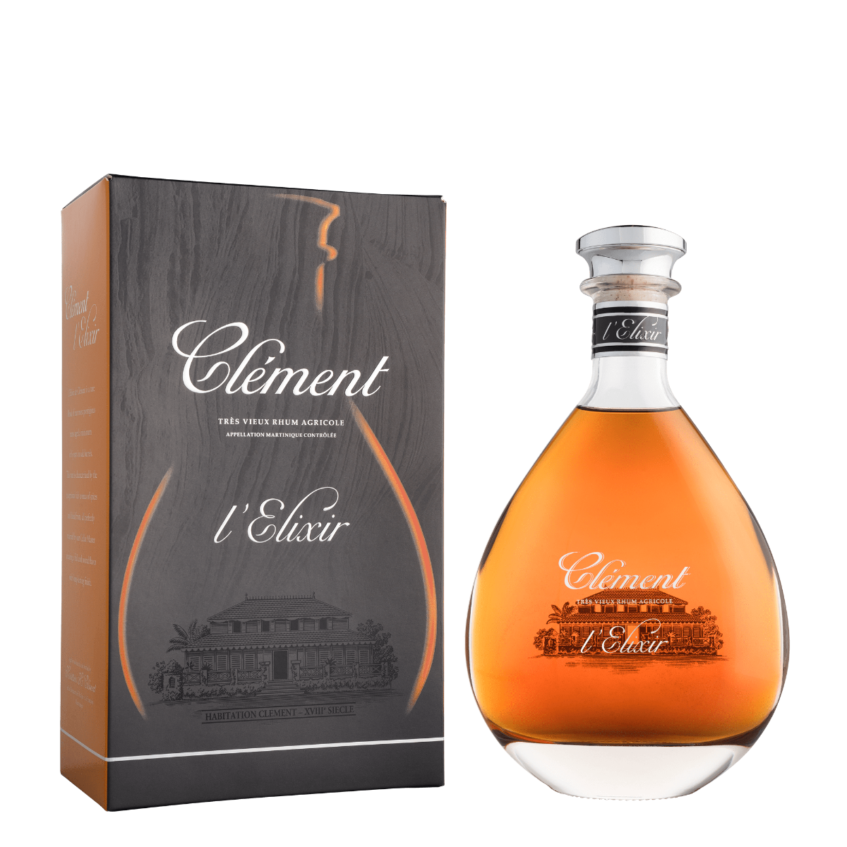Rhum Clément Vieux - Elixir 42° 70cl – Rhums des îles